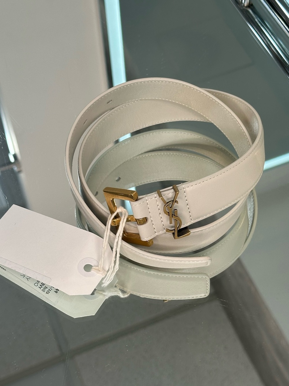 Saint Laurent Cassandre Belt